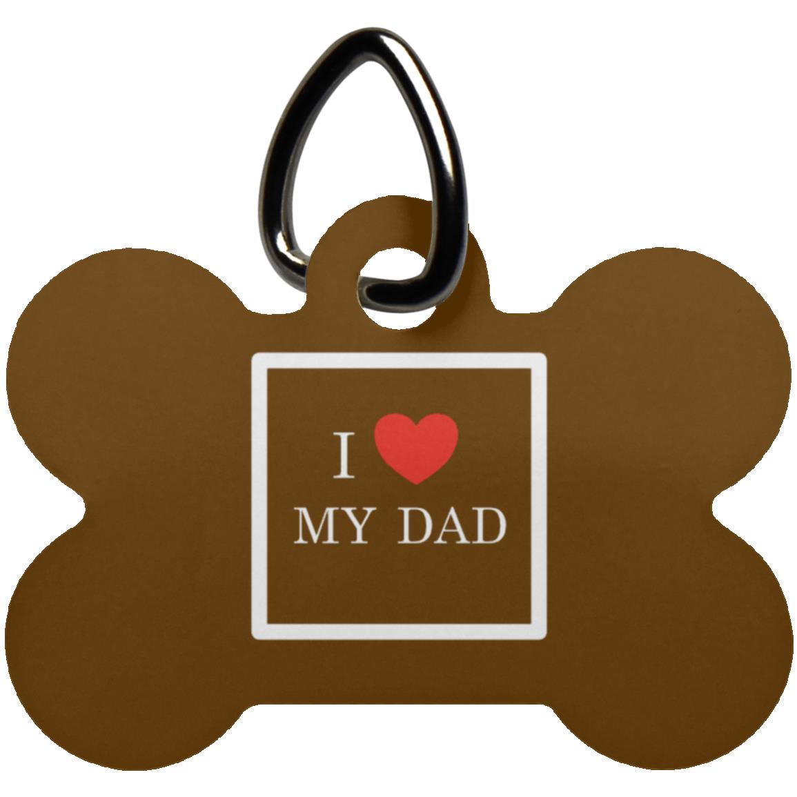 PET WEAR - DAD Dog Bone Pet Tag