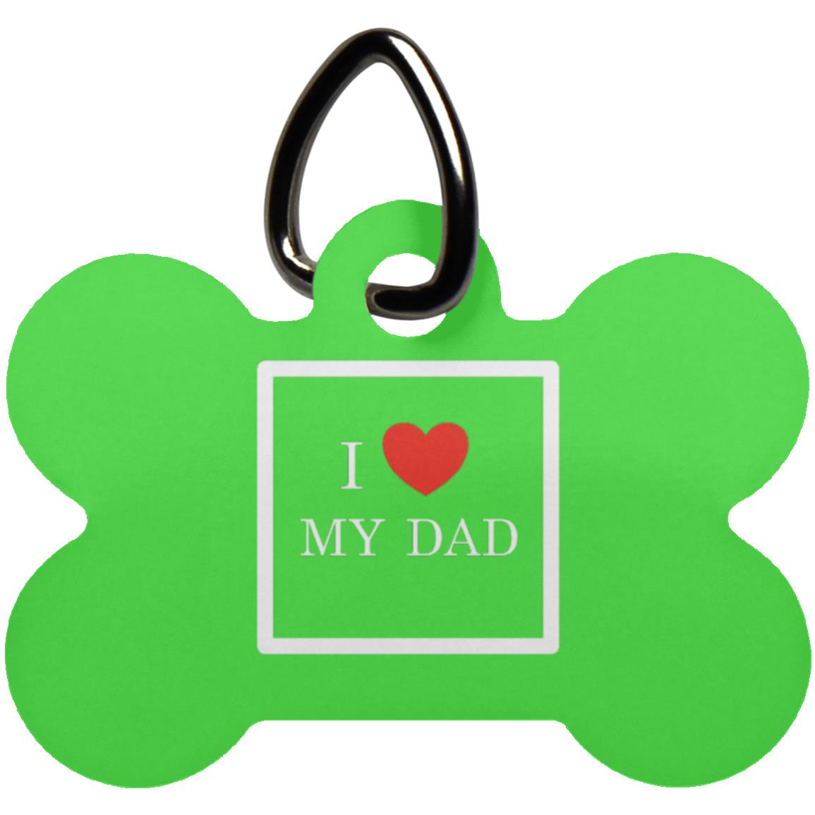 PET WEAR - DAD Dog Bone Pet Tag