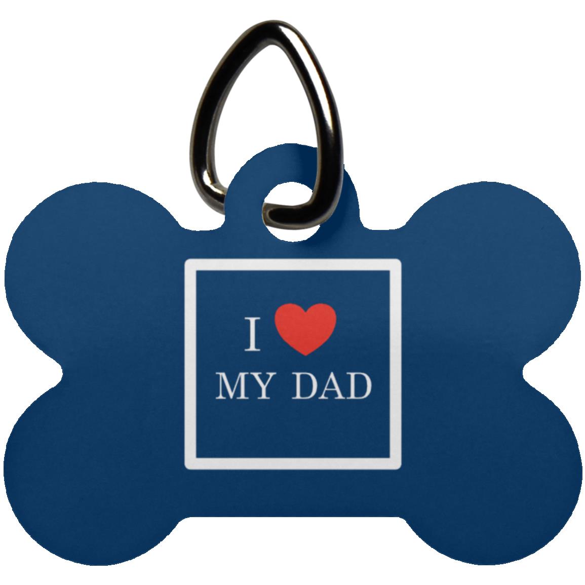 PET WEAR - DAD Dog Bone Pet Tag