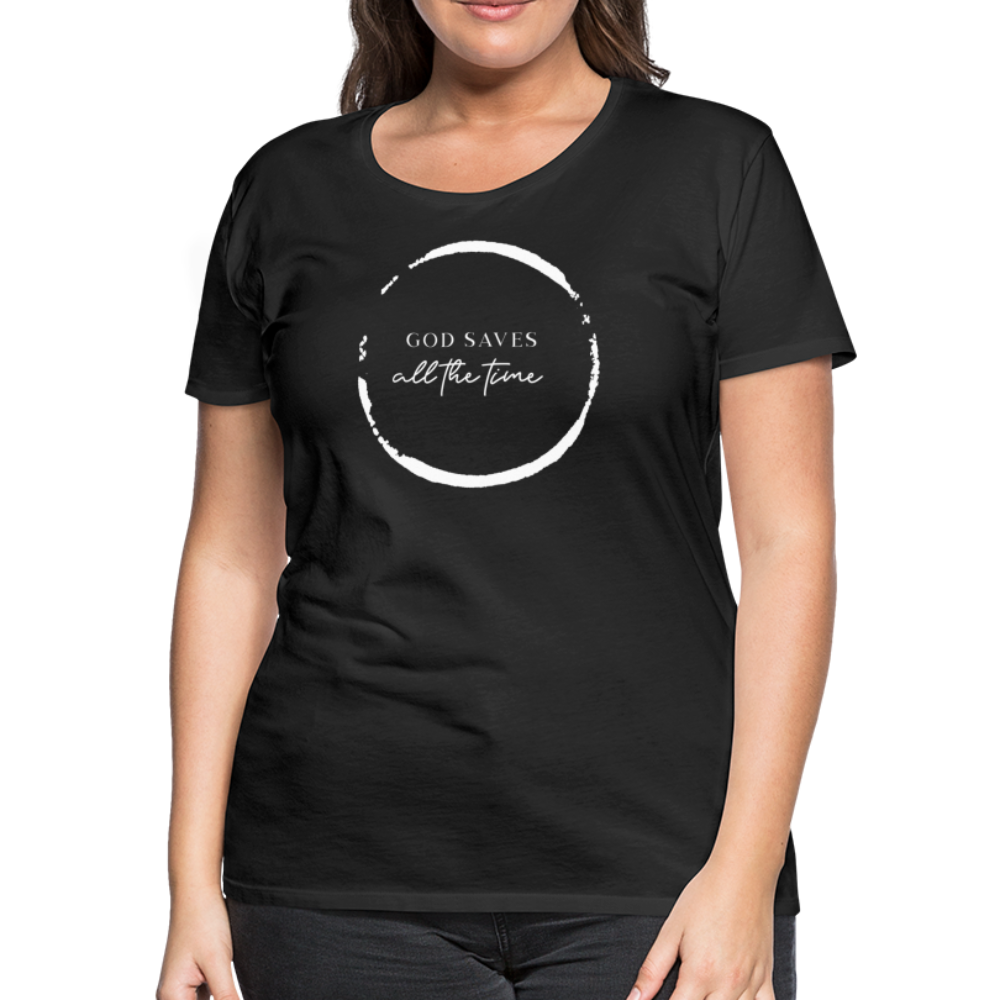 GOD SAVES - Women’s Premium T-Shirt - black