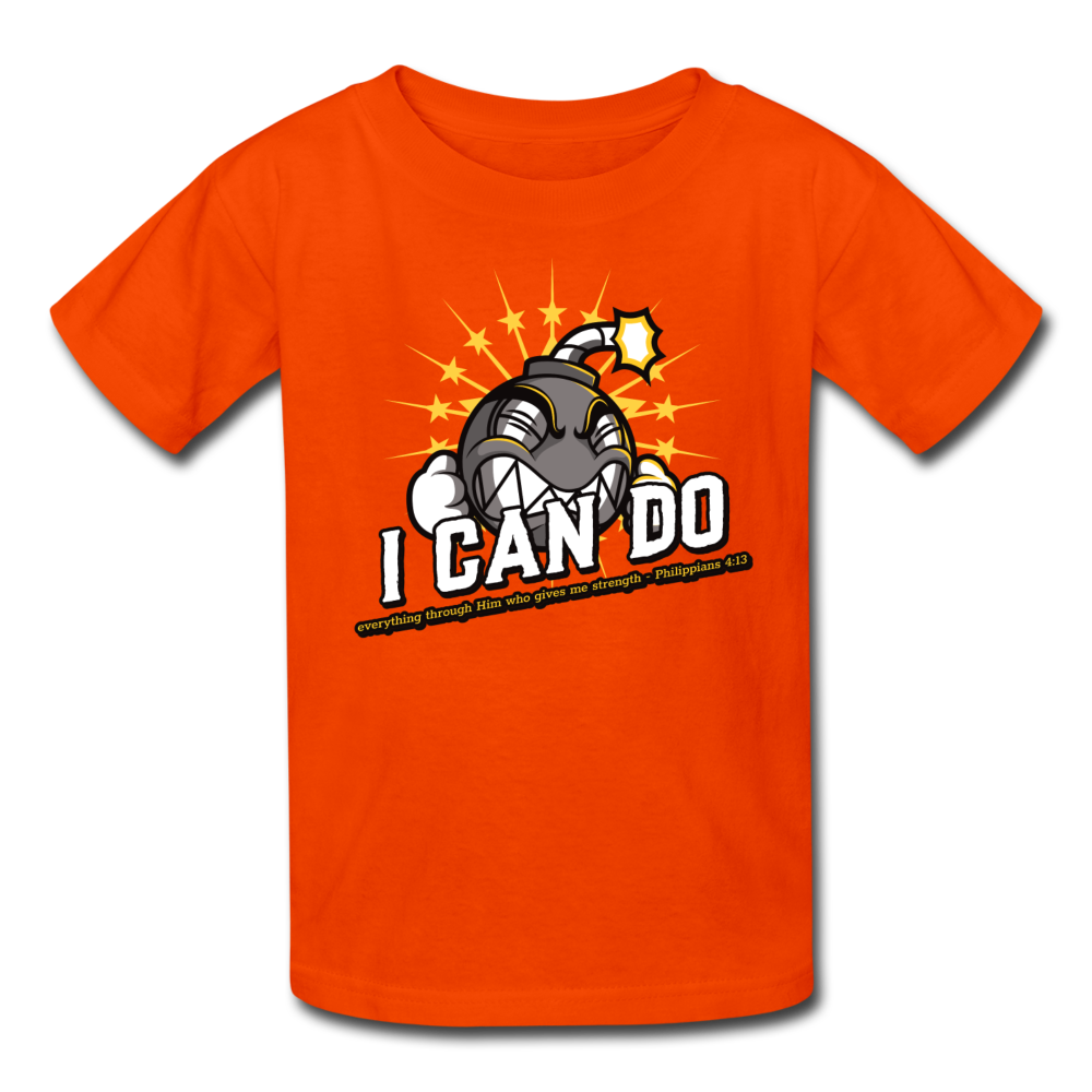 I CAN DO - Kids' T-Shirt - orange