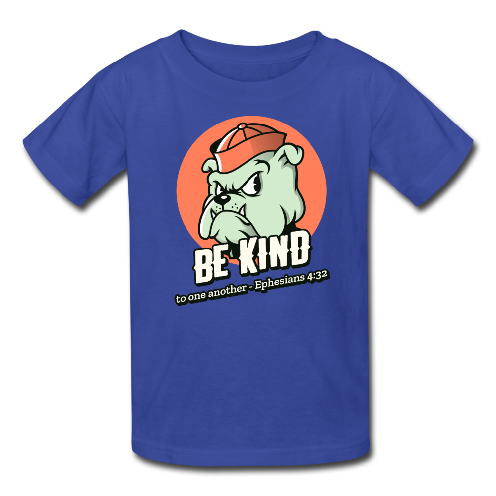 BE KIND - Kids' T-Shirt - royal blue