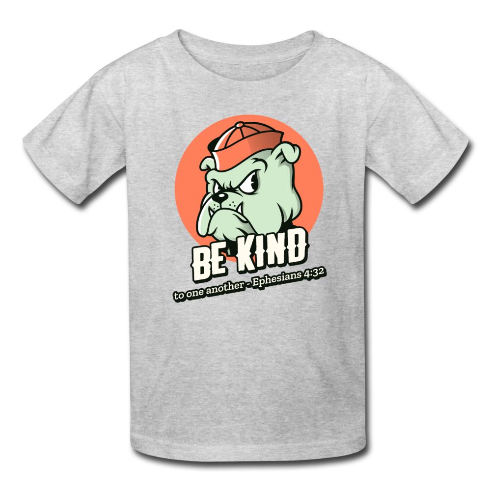 BE KIND - Kids' T-Shirt - heather gray