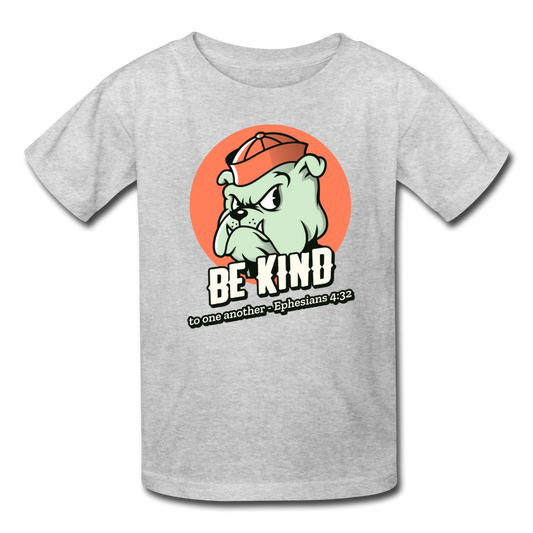 BE KIND - Kids' T-Shirt - heather gray