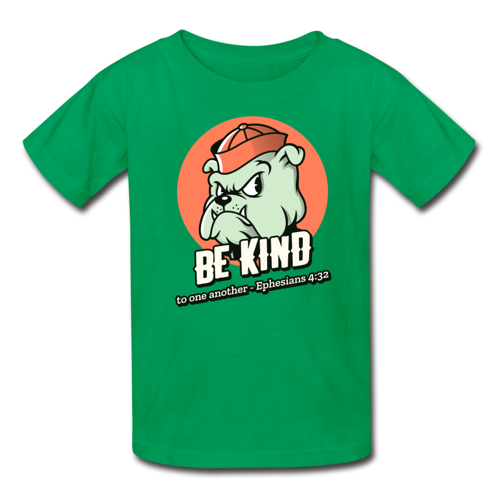 BE KIND - Kids' T-Shirt - kelly green