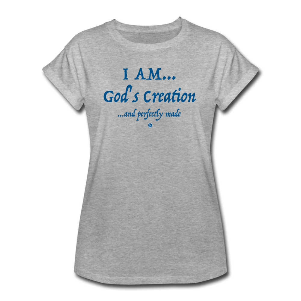 GODS CREATION - Women's Relaxed Fit T-Shirt - heather gray