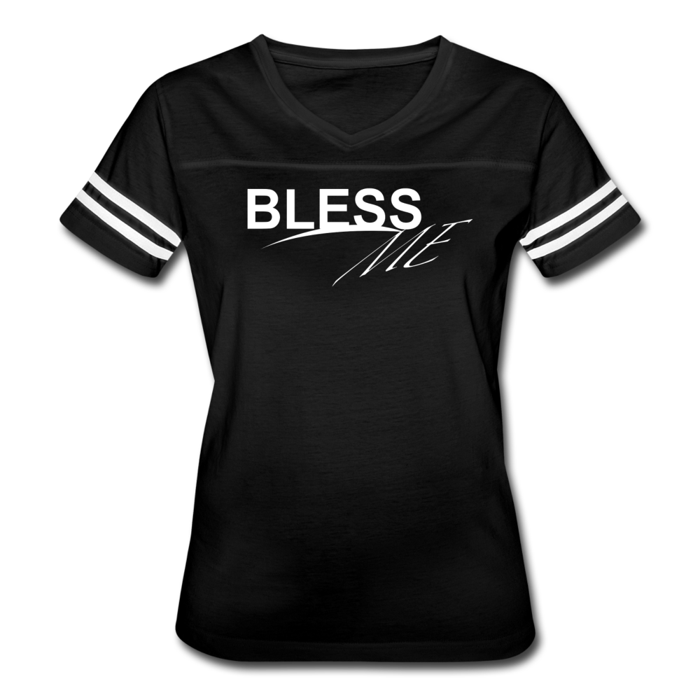 BLESS ME - Women’s Vintage Sport T-Shirt - black/white