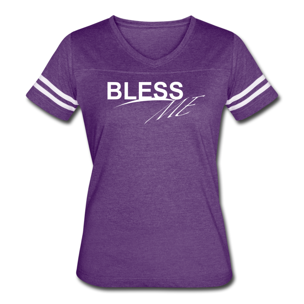 BLESS ME - Women’s Vintage Sport T-Shirt - vintage purple/white