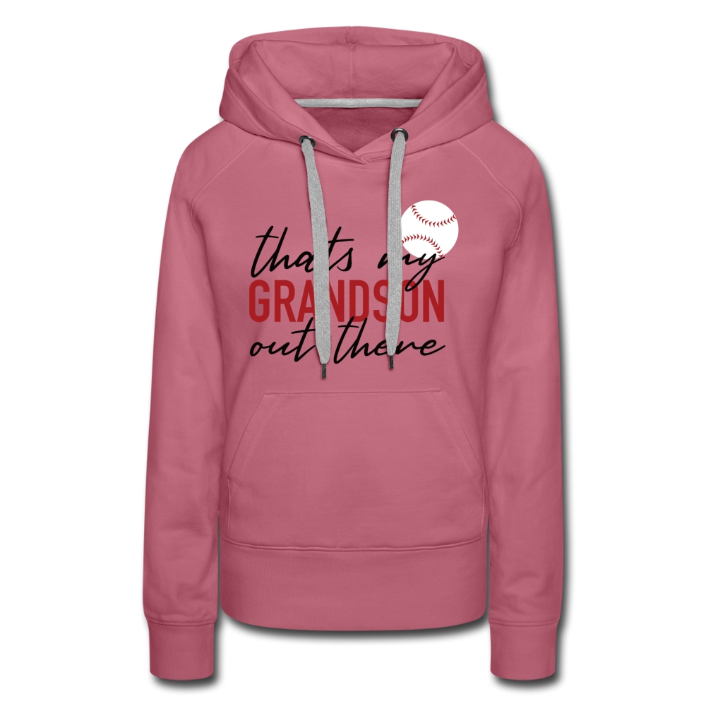 THAT'S MY GRANDSON - Women’s Premium Hoodie - mauve