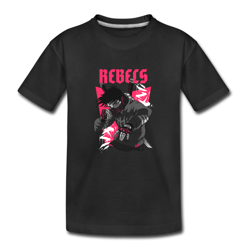 REBELS - Kids' Premium T-Shirt - black