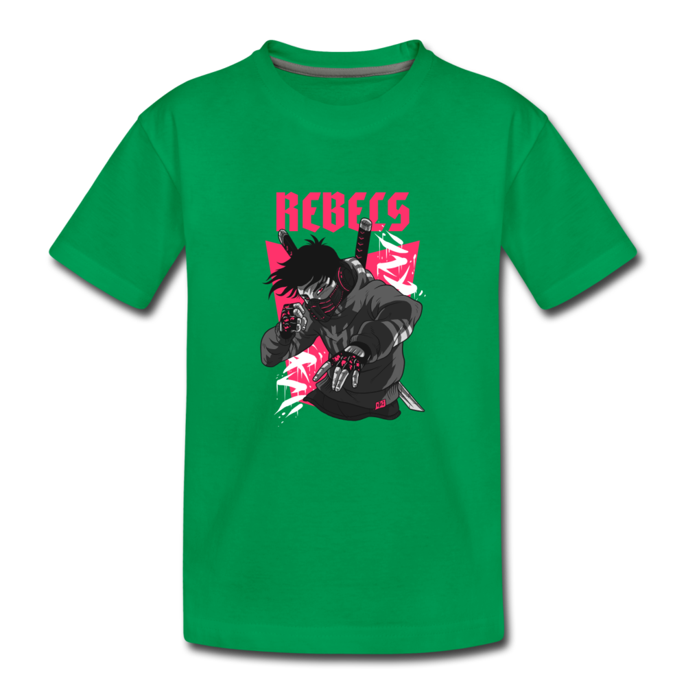 REBELS - Kids' Premium T-Shirt - kelly green