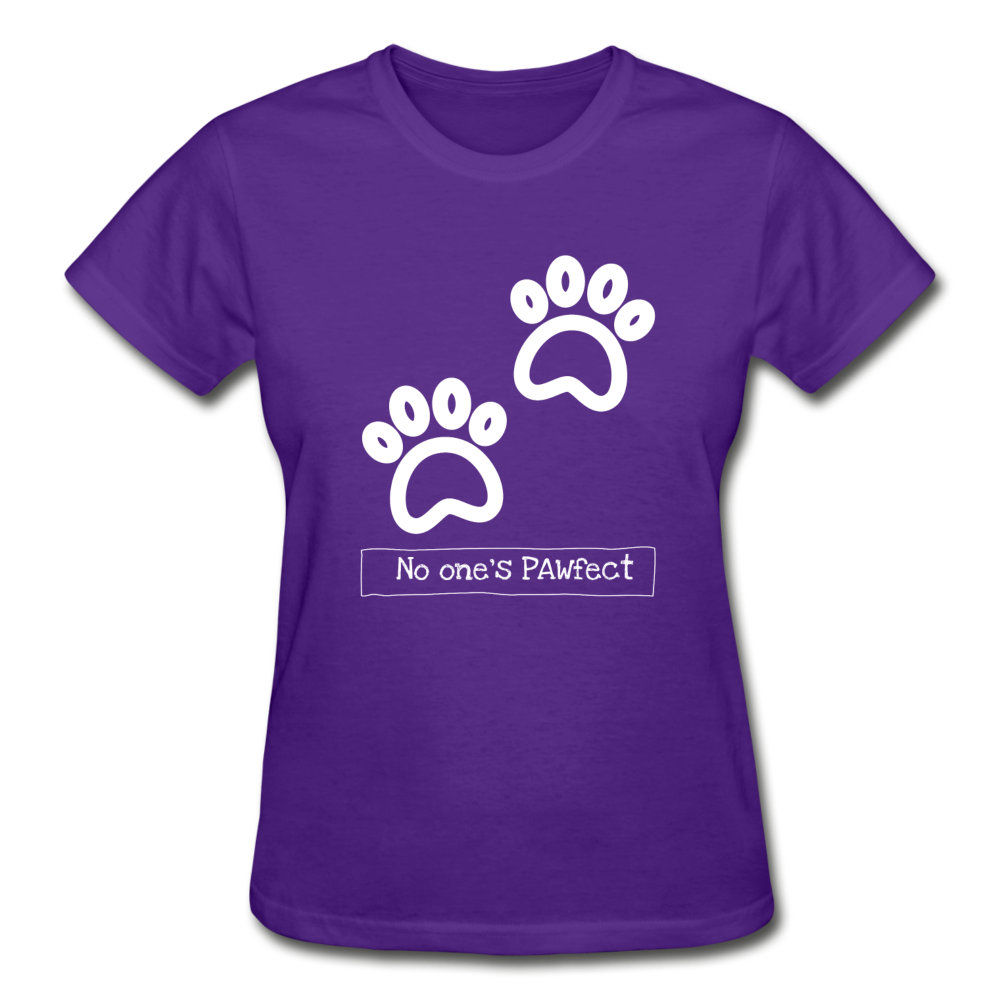 PAWfect - Gildan Ultra Cotton Ladies T-Shirt - purple