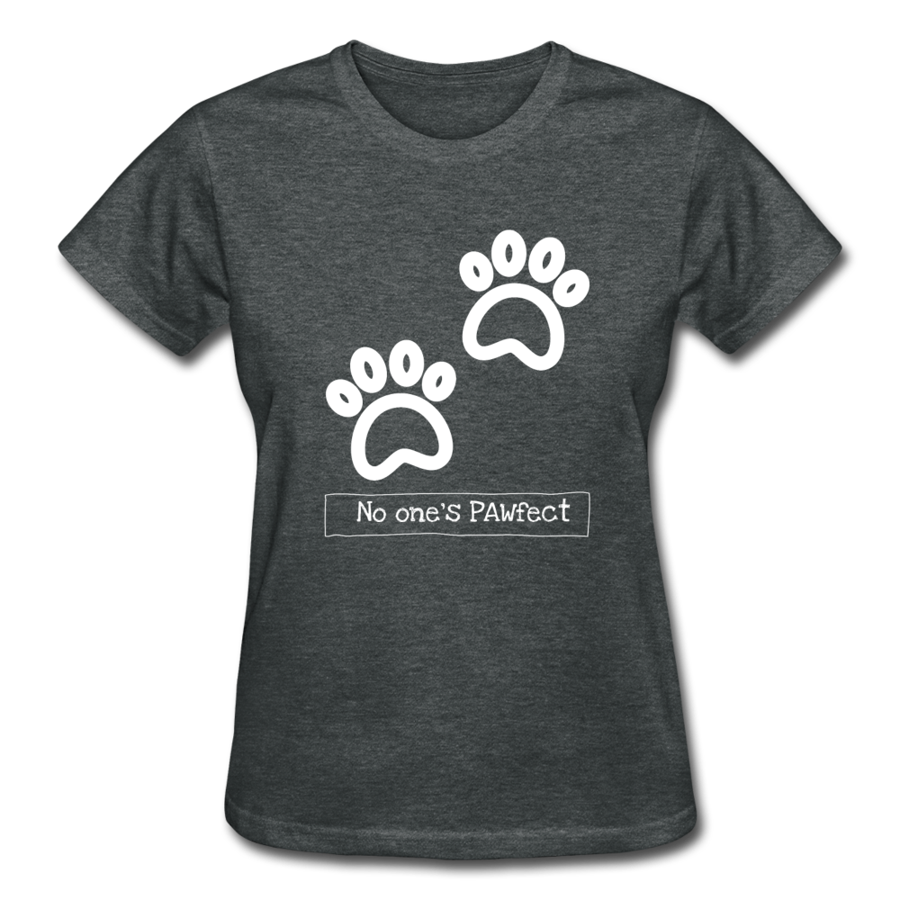 PAWfect - Gildan Ultra Cotton Ladies T-Shirt - deep heather