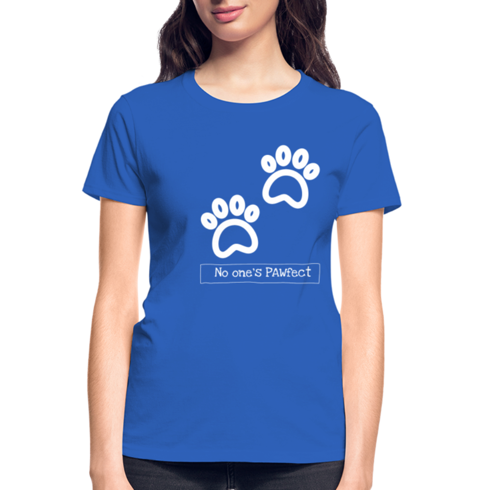 PAWfect - Gildan Ultra Cotton Ladies T-Shirt - royal blue