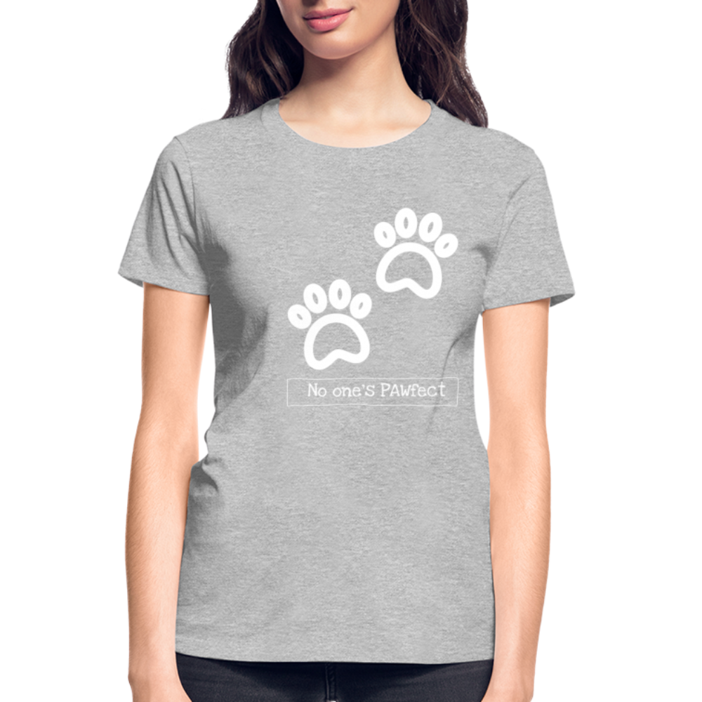 PAWfect - Gildan Ultra Cotton Ladies T-Shirt - heather gray