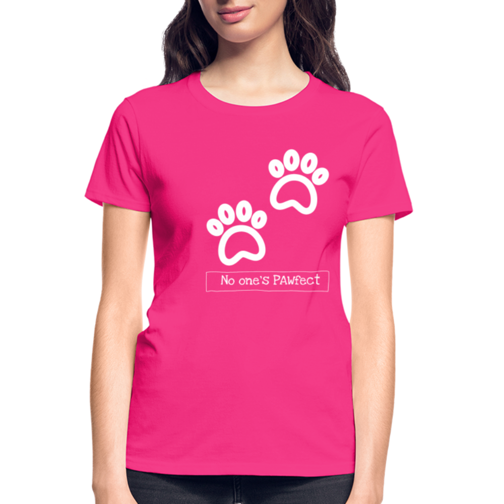 PAWfect - Gildan Ultra Cotton Ladies T-Shirt - fuchsia