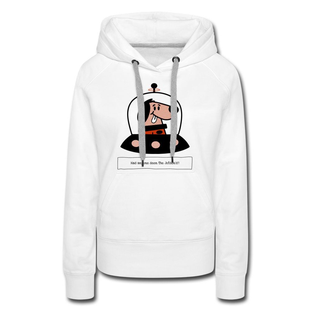 The Jetson's dog -Women’s Premium Hoodie - white