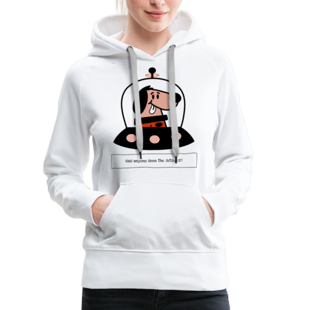 The Jetson's dog -Women’s Premium Hoodie - white