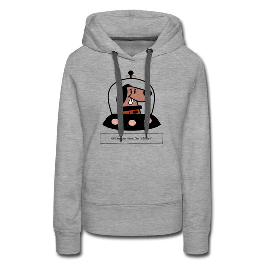 The Jetson's dog -Women’s Premium Hoodie - heather grey