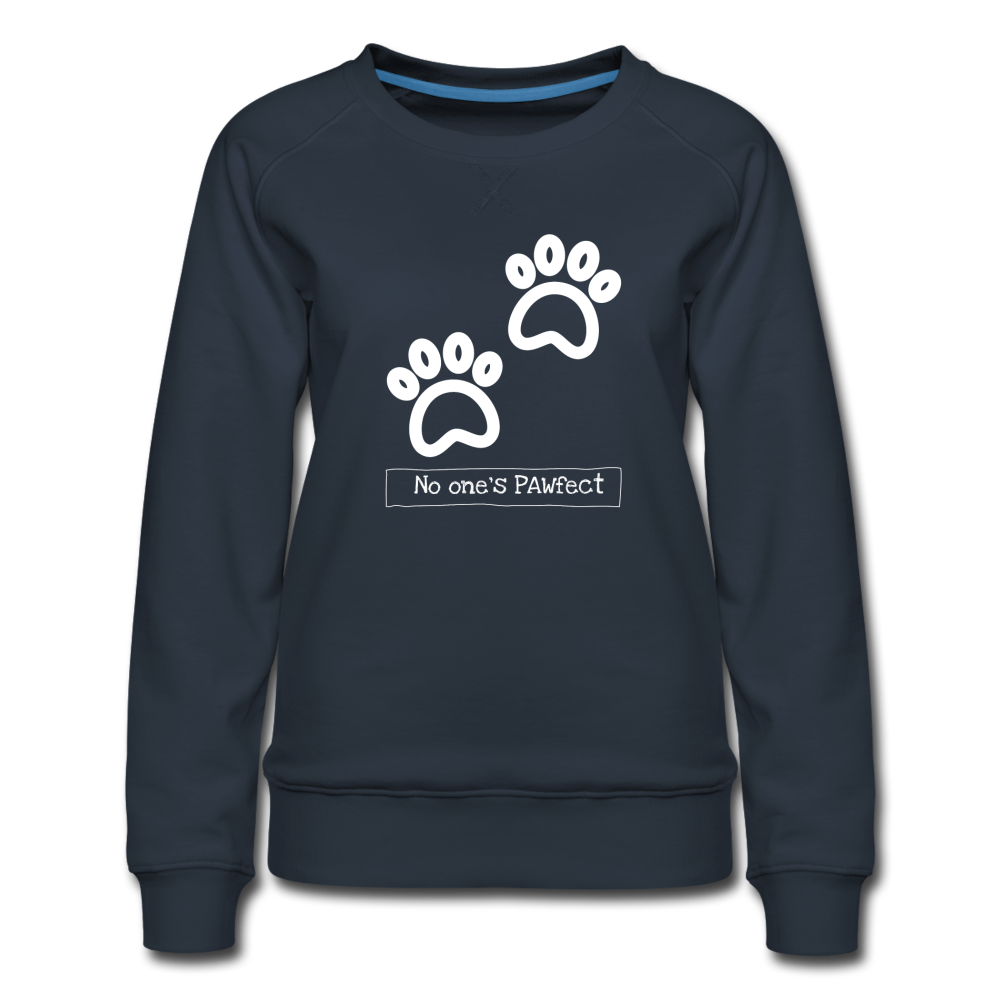 PAWFECT- Women’s Premium Sweatshirt - navy