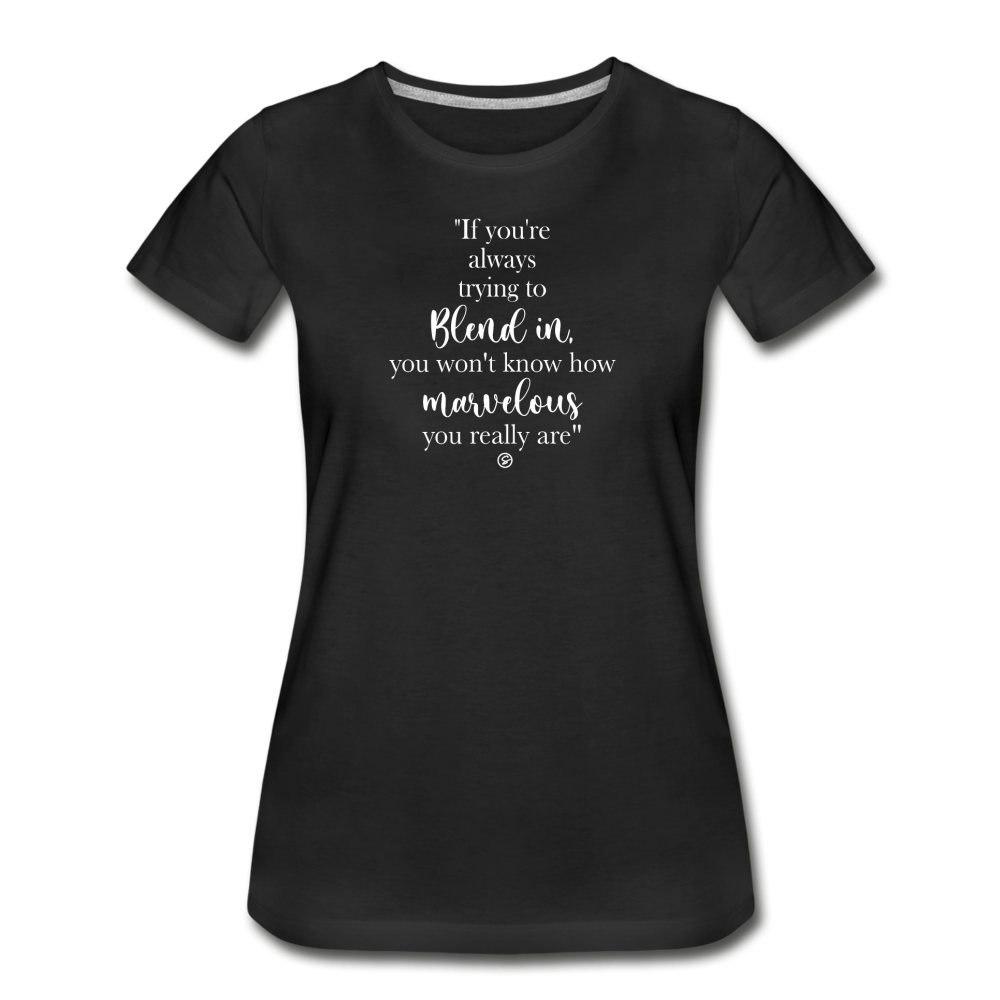 AMAZING YOU - Women’s Premium Organic T-Shirt - black