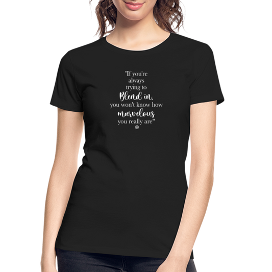 AMAZING YOU - Women’s Premium Organic T-Shirt - black